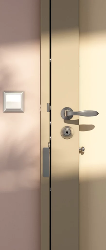 Porte blindée